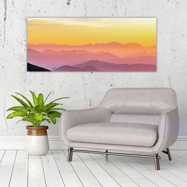 Tablou cerul colorat (120x50 cm)