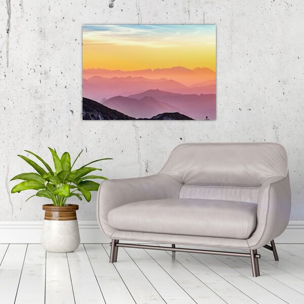 Tablou cerul colorat (70x50 cm)
