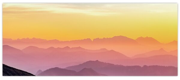 Tablou cerul colorat (120x50 cm)