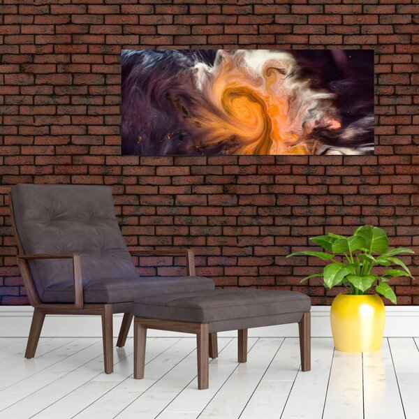 Tablou abstract - universul (120x50 cm)