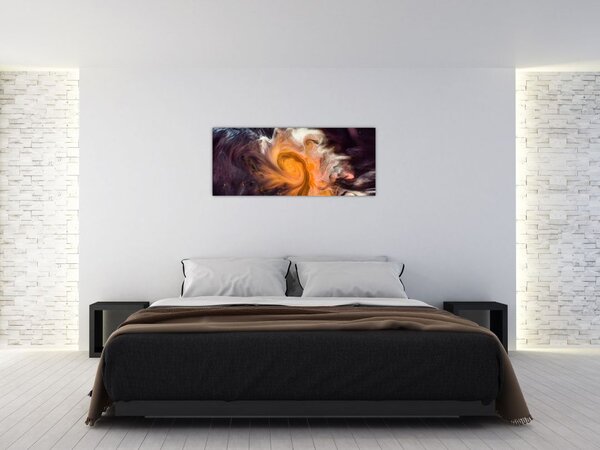 Tablou abstract - universul (120x50 cm)