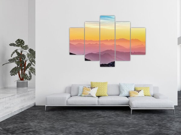 Tablou cerul colorat (150x105 cm)