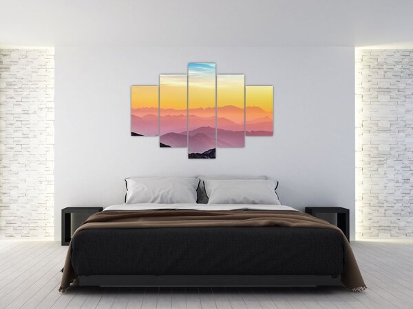 Tablou cerul colorat (150x105 cm)