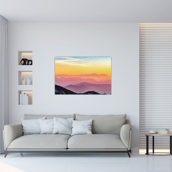 Tablou cerul colorat (90x60 cm)