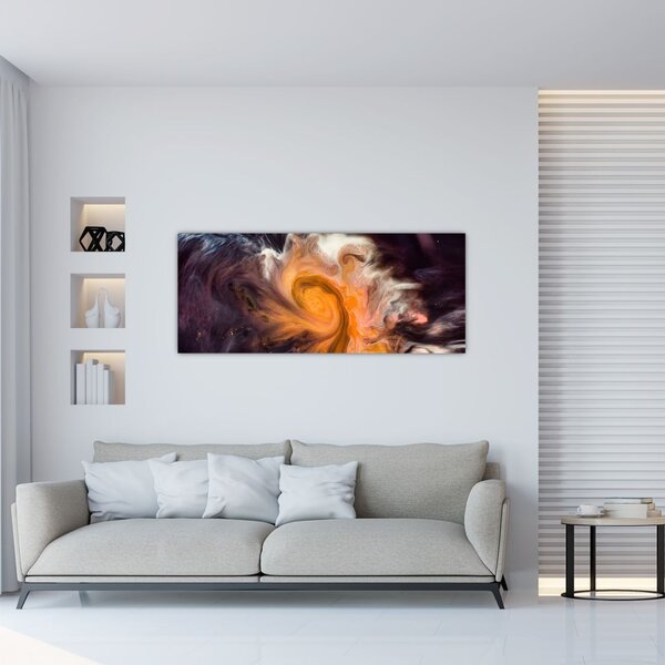 Tablou abstract - universul (120x50 cm)