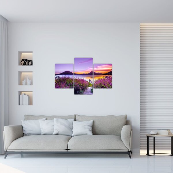 Tablou cu lac (90x60 cm)