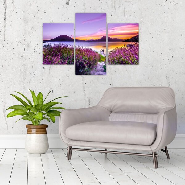 Tablou cu lac (90x60 cm)