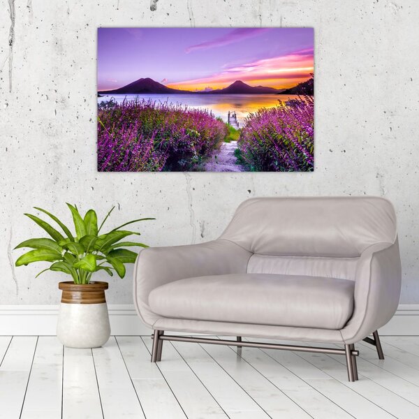 Tablou cu lac (90x60 cm)