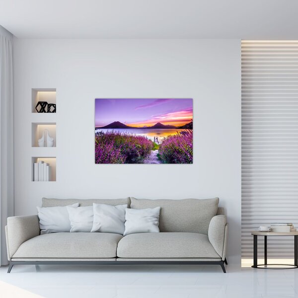 Tablou cu lac (90x60 cm)