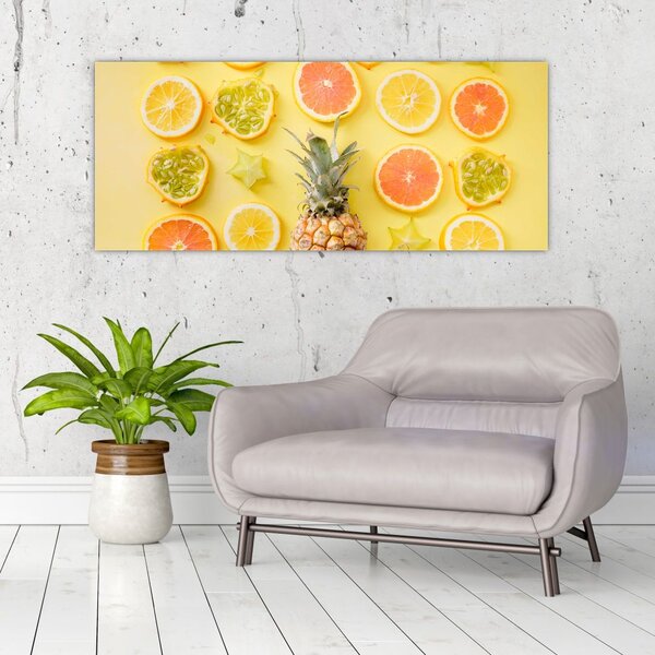 Tablou cu fructe (120x50 cm)