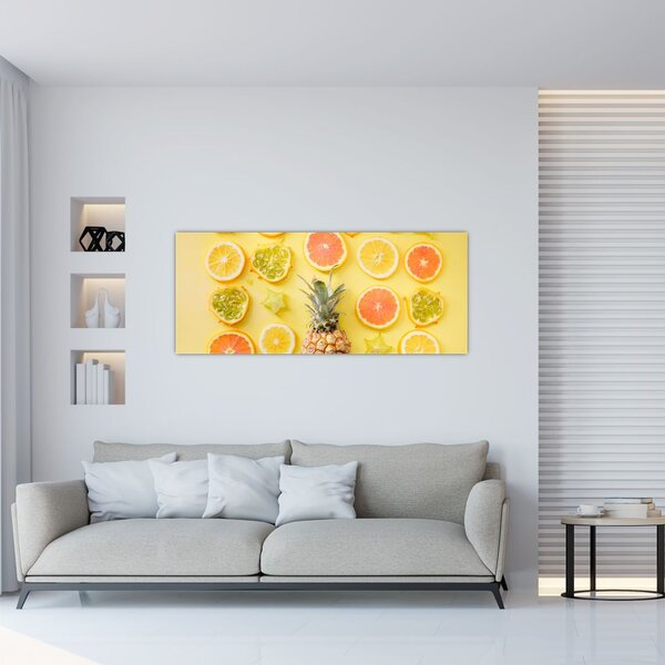 Tablou cu fructe (120x50 cm)