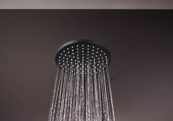 Set de dus, Hansgrohe, Vernis Shape 200, 1 jet, Reno, fara baterie, negru mat