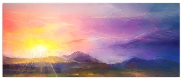 Tablou - Răsărit (120x50 cm)