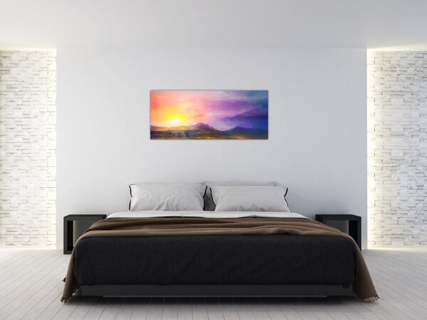 Tablou - Răsărit (120x50 cm)