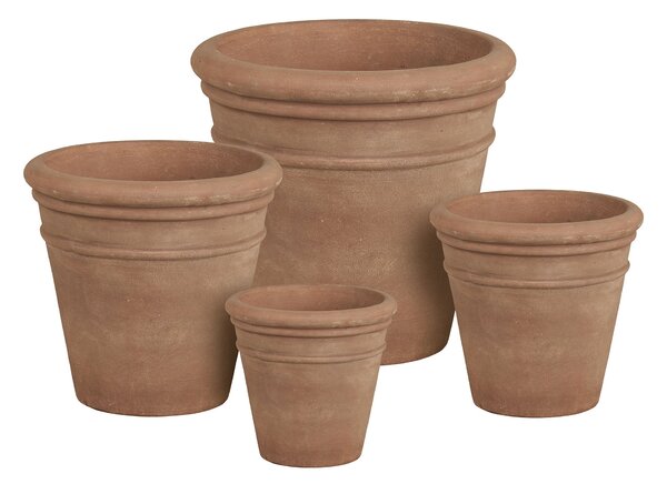 Set de 4 ghivece de flori Sealoria 1 (maro). 1147515