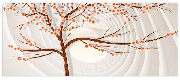 Tablou - Copac în infinit (120x50 cm)