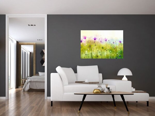 Tablou - Flori de luncă (90x60 cm)