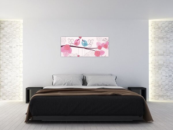 Tablou - Timpul de iubire (120x50 cm)