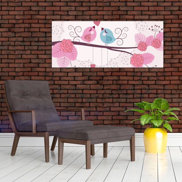 Tablou - Timpul de iubire (120x50 cm)