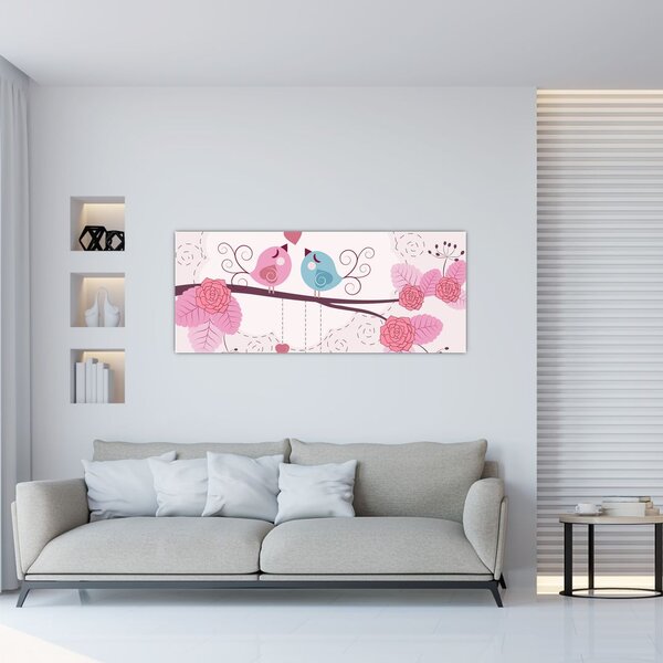 Tablou - Timpul de iubire (120x50 cm)
