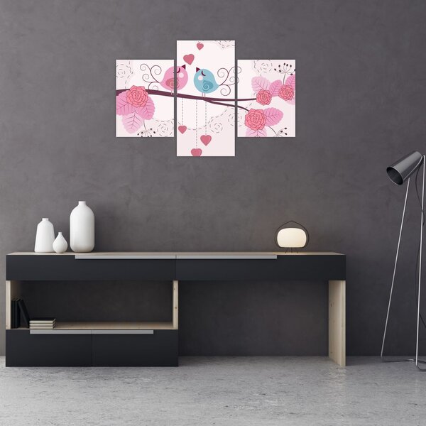 Tablou - Timpul de iubire (90x60 cm)