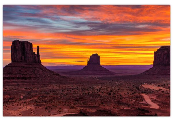 Tablou - Monumentul Valley în Arizona (90x60 cm)