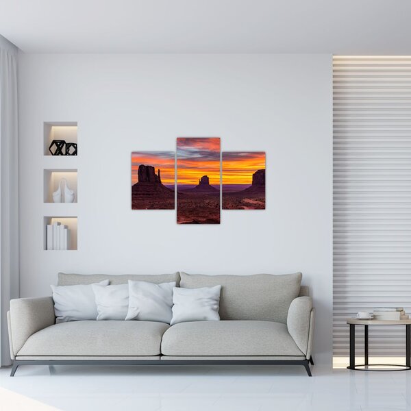 Tablou - Monumentul Valley în Arizona (90x60 cm)