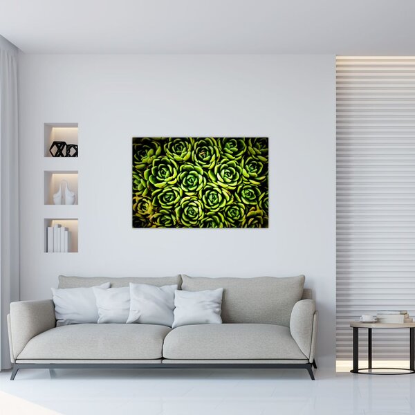 Tablou cu flori de piatră (90x60 cm)