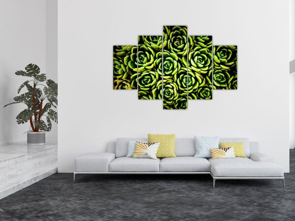 Tablou cu flori de piatră (150x105 cm)