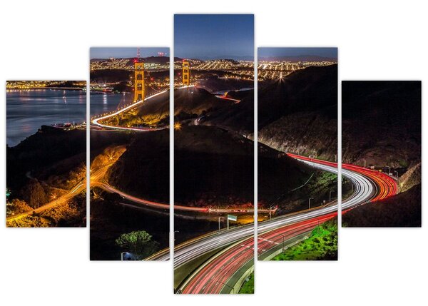 Tablou - Golden Gate Bridge (150x105 cm)