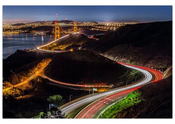 Tablou - Golden Gate Bridge (90x60 cm)