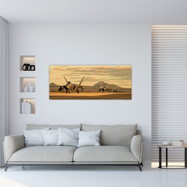 Tablou - Aviație (120x50 cm)