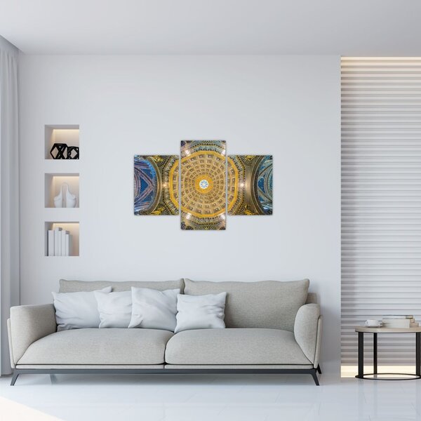 Tablou cu tavanul bisericii Siena (90x60 cm)