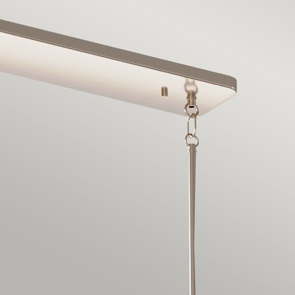 Quintiesse QN-KIMROSE10-PN - Lustră pe tijă KIMROSE 10xE14/40W/230V, crom lucios
