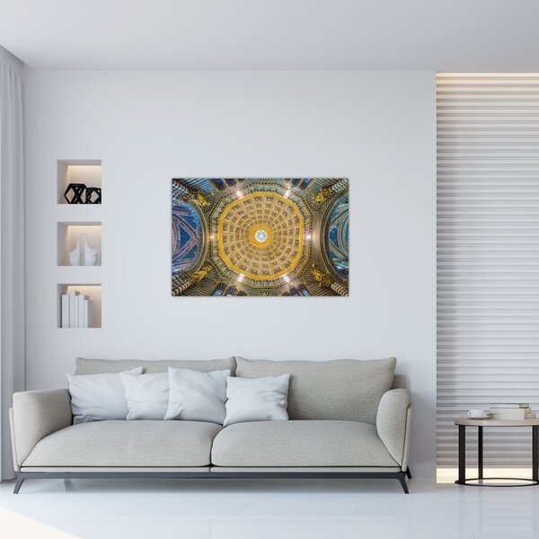 Tablou cu tavanul bisericii Siena (90x60 cm)