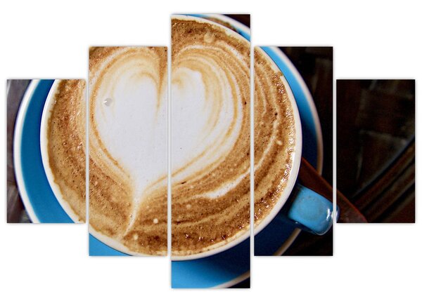 Tablou - Latte art (150x105 cm)