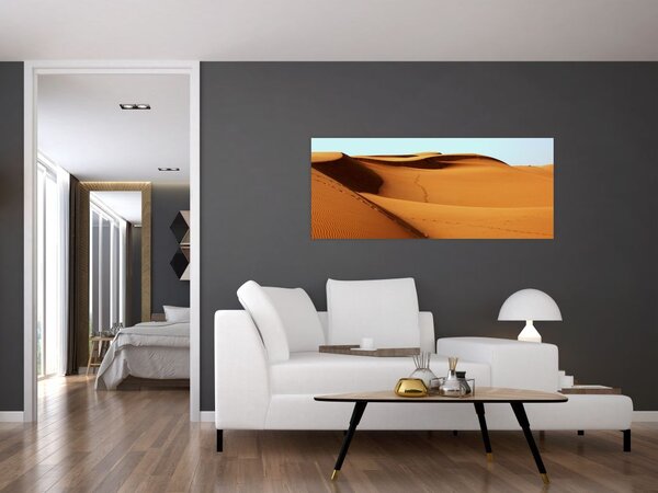 Tablou - Pași în deșert (120x50 cm)