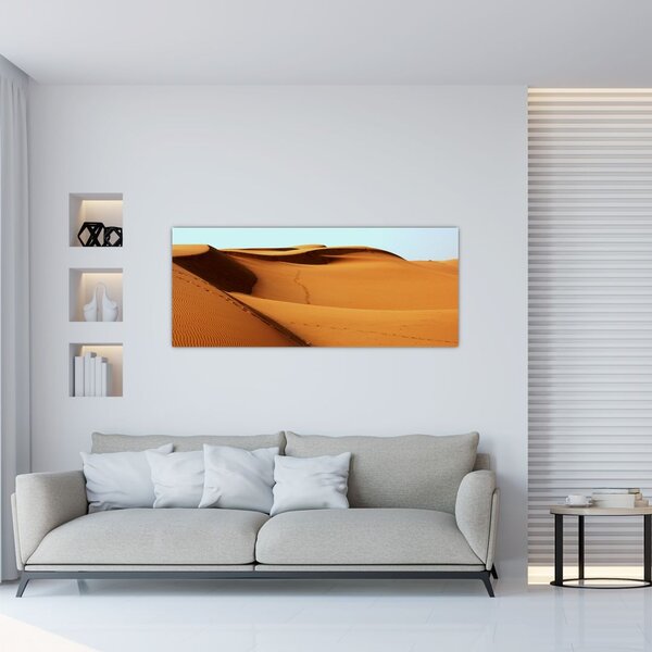 Tablou - Pași în deșert (120x50 cm)
