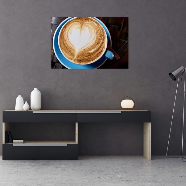 Tablou - Latte art (90x60 cm)