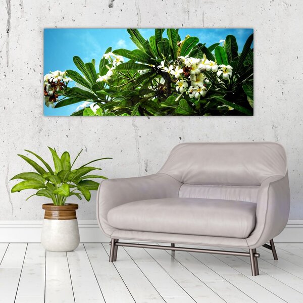 Tablou - Plumeria (120x50 cm)