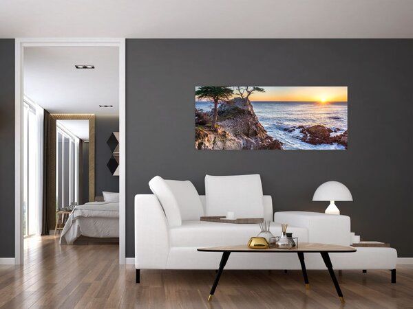 Tablou - Malul pacfic (120x50 cm)