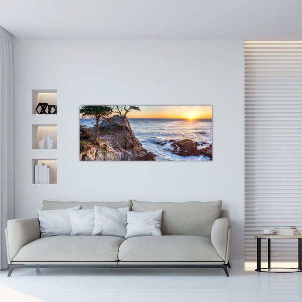 Tablou - Malul pacfic (120x50 cm)