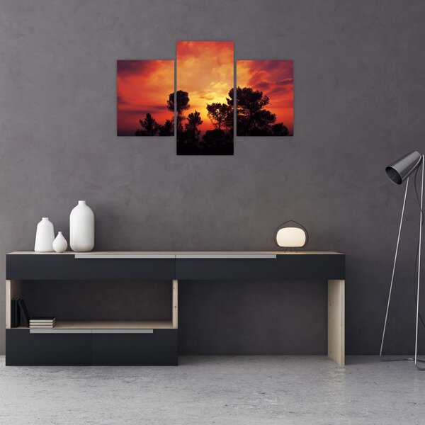 Tablou apus de soare (90x60 cm)