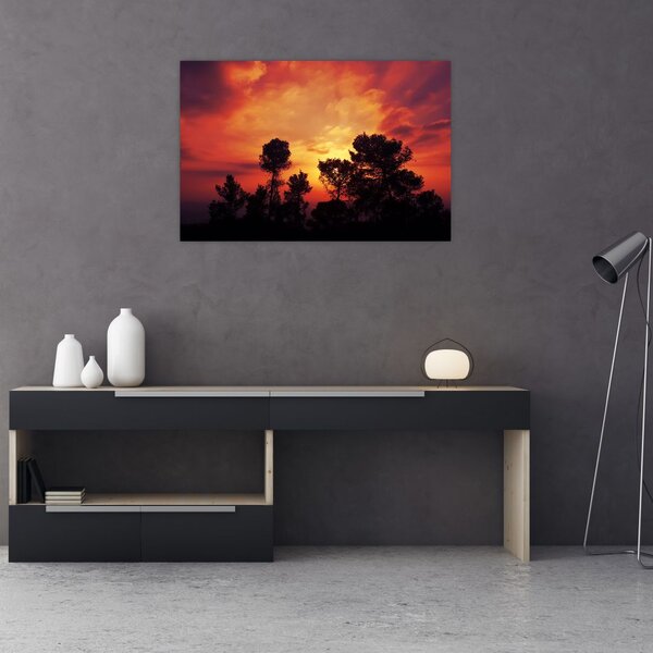 Tablou apus de soare (90x60 cm)