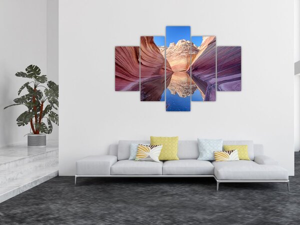 Tablou - valurile de Arizona (150x105 cm)