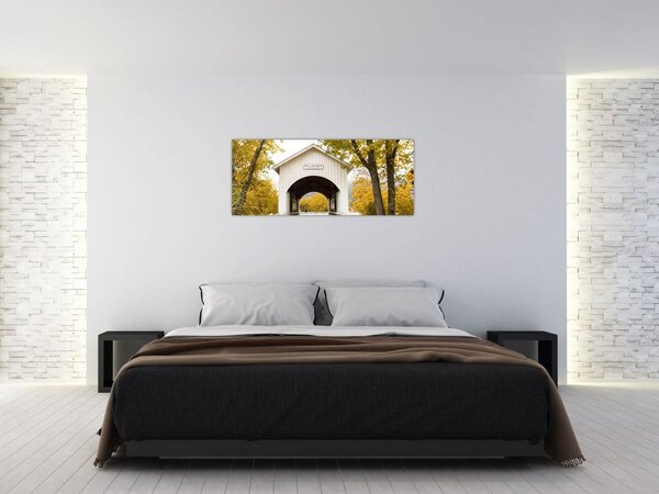 Tablou cu podul în Oregon (120x50 cm)