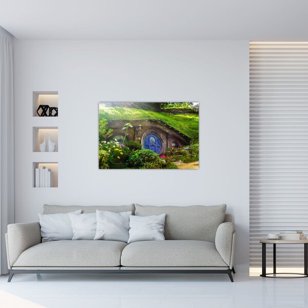 Tablou - Orasul Hobitin (90x60 cm)