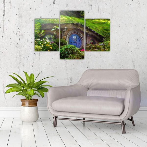 Tablou - Orasul Hobitin (90x60 cm)