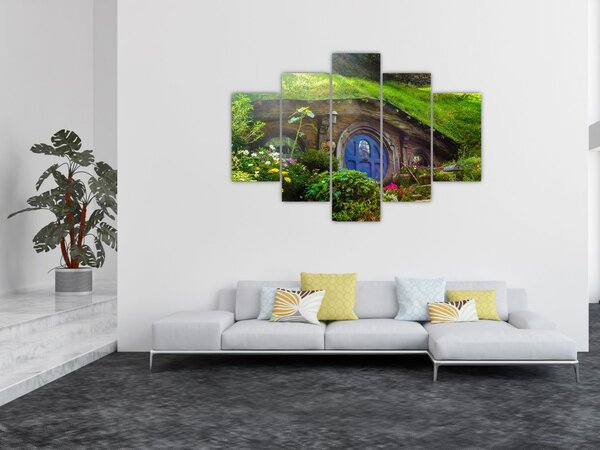Tablou - Orasul Hobitin (150x105 cm)