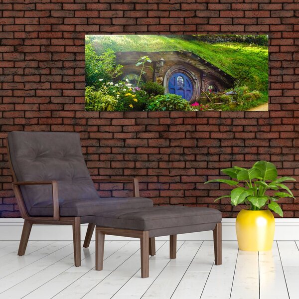 Tablou - Orasul Hobitin (120x50 cm)